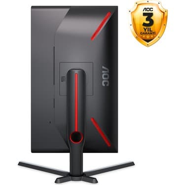 AOC 24.5" 25G3ZM/BK 240Hz 0.5ms HDMI DP AdaptiveSync FHD VA Gaming Monitör 6