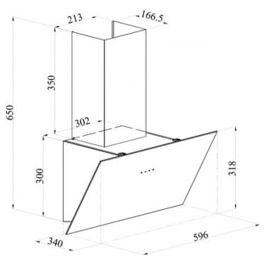 Silverline 3481 Flam Gri 60 Cm Davlumbaz 2