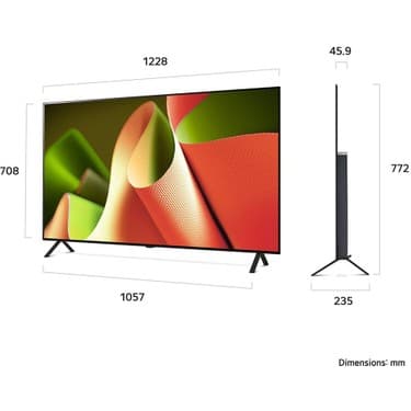 LG OLED55B46 55 inç 139 Ekran 4K UHD Smart OLED TV 2