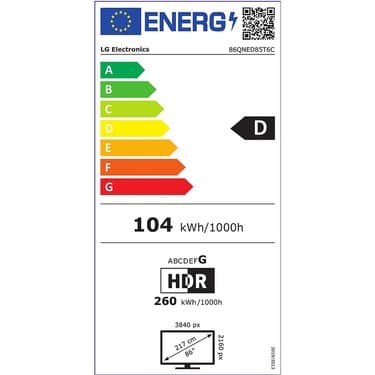 LG 75QNED86T 75" 190 Ekran 4K Ultra HD Smart QNED TV, Uydu Alıcılı 6