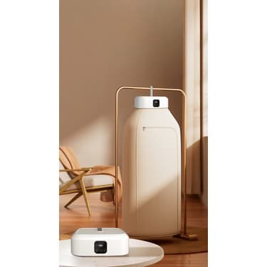 Royues 10 Kg A++ Isı Pompalı Kurutma Makinesi Hızlı Kurutma UV Mavi Işık Sterilizasyon Dijital Panel 6