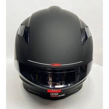 MT Targo S Mat Siyah A1 Şeffaf Vizörlü V-14B Motosiklet Kaskı 4