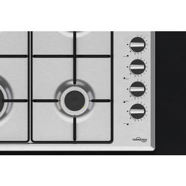 Tommatech TAO6007IM Ankastre Gazlı Ocak 60 Cm Inox Metal 3
