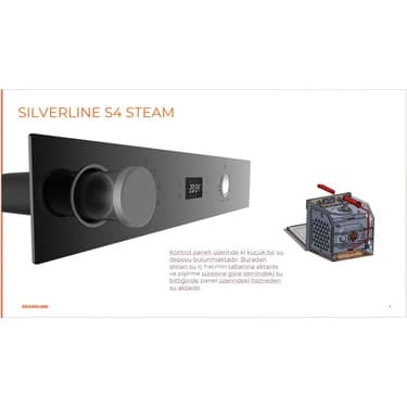 Silverline BO65P4B01 Buhar Destekli + Airfryer Özellikli Ankastre Fırın 3