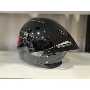 MT Braker Sv Solid A1 Parlak Siyah Kask 5