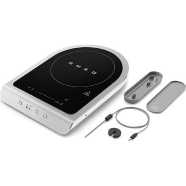 smeg Portatif Indüksiyonlu Ocak Mat Beyaz PIC01WHMEU 5