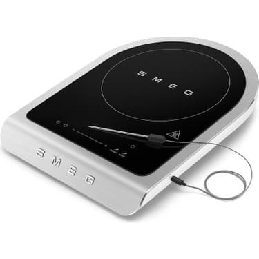 smeg Portatif Indüksiyonlu Ocak Mat Beyaz PIC01WHMEU 6