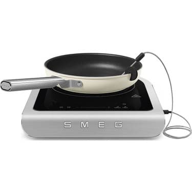 smeg Portatif Indüksiyonlu Ocak Mat Siyah PIC01BLMEU 7