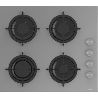 Ferre Flowart Basıc Serisi Gri Ankastre Set (CS208 + XE62CPR + D082) 2