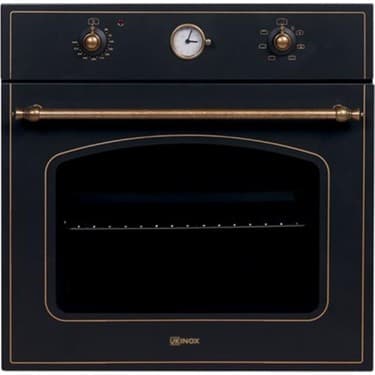 Ukinox Ukınox Vintage Rustik Antrasit Ankastre Set (Vintage Antrasit Davlumbaz-Vintage Antrasit Ocak-Vintage Antrasit Fırın) 4