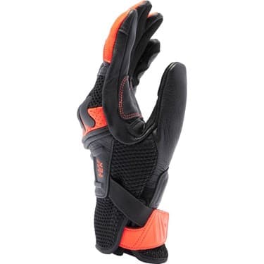 Dainese X-Ride 2 Ergo Black Red Fluo Tekstil Eldiven 3