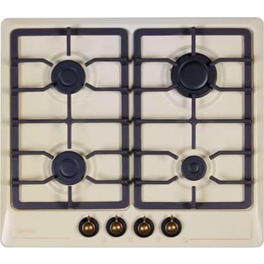 Ukinox Ukınox Vintage Rustik Ivory Ankastre Set (Vintage Ivory Davlumbaz-Vintage Ivory Ocak-Vintage Ivory Fırın) 3