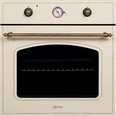 Ukinox Ukınox Vintage Rustik Ivory Ankastre Set (Vintage Ivory Davlumbaz-Vintage Ivory Ocak-Vintage Ivory Fırın) 4