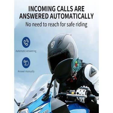 Deanb Y600 Ipx6 Su Geçirmez Rgb Bluetooth 5.3 Sesli Asistan Interkom Kask Kulaklığı 1000MAH 2