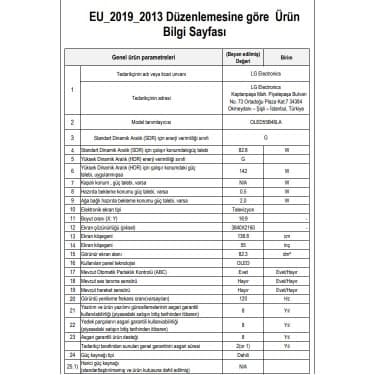 LG OLED55B46 55 inç 139 Ekran 4K UHD Smart OLED TV 7