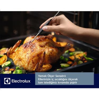 Electrolux KOCBP39X Steamcrisp Buharlı Pirolitik Ankastre Fırın 3