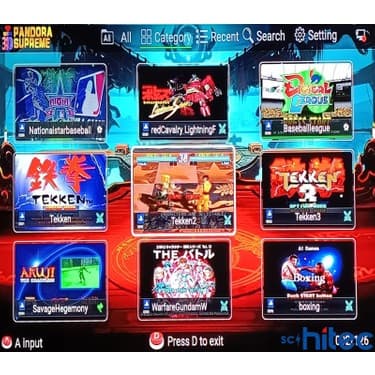 Schitec 4K Arcade Station 3D Supreme 8000 Oyunlu Tv Baglanan Atari Makinası 5