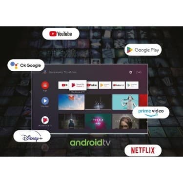 Wismann 43" 109 Ekran Uydu Alıcılı Full HD Google Android Smart LED TV 2