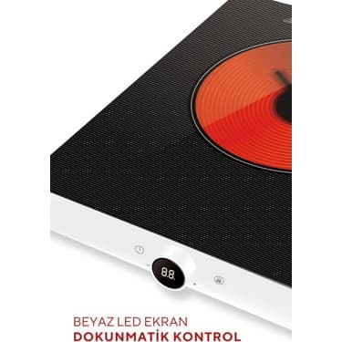 Kumtel Tekli Elektrikli Vitroseramik Ocak HCA-2001 4