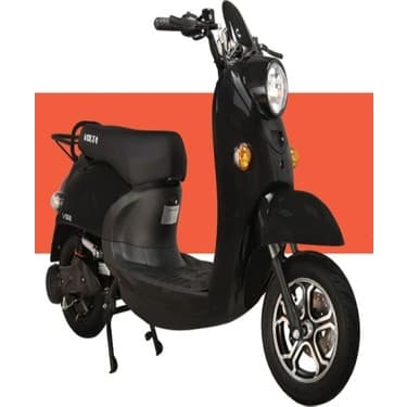 Volta Elektrikli Moped Siyah 72V Batarya 2000W Motor Gücü ile Şehir İçi Kullanım için Uygun 2