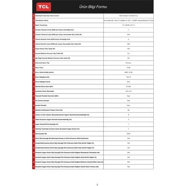 TCL 50V6B 50" 127 Ekran Uydu Alıcılı 4K Ultra HD Google TV 7
