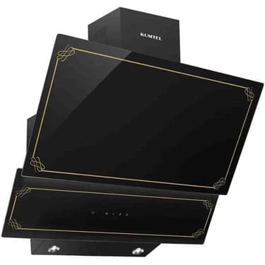 Kumtel Ankastre 2'li Rustik Siyah Set (Davlumbaz + Ocak) 2