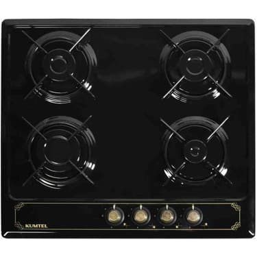 Kumtel Rustik Siyah Ankastre 2'li Set (D-835 - M6 40) - Davlumbaz ve Ocak 3