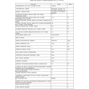 Vestel 43UA9540 43" 109 Ekran Dahili Uydu Alıcılı 4K Ultra HD Smart LED TV 3