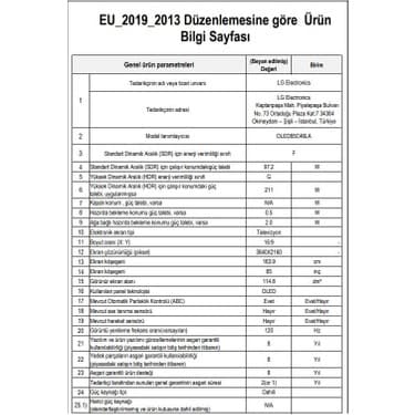 LG OLED65C46LA 65" 165 Ekran Uydu Alıcılı 4K Ultra HD WEBOS24 2024 Serisi OLED TV 6