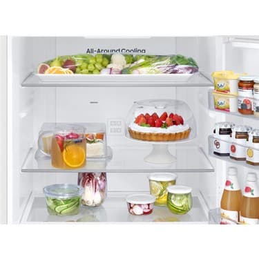 Samsung RB45DG600EWW 458 Lt Alttan Donduruculu No-Frost Buzdolabı, Wi-Fi 7