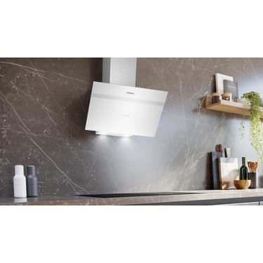 Siemens IQ100 Duvar Tipi Davlumbaz 60 cm Beyaz Cam Yüzey 2