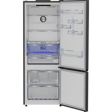 Beko 670475 Ea Siyah antrasit D Enerji Sınıfı 475 lt No Frost Buzdolabı 2