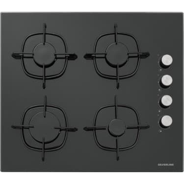 Silverline CS5335B01 - 3490 Oslo Siyah 2 Li Ankastre Set 3