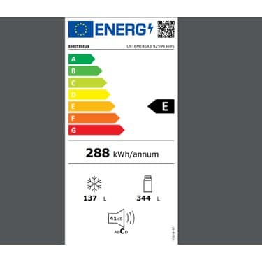 Electrolux LNT6ME46X3 Inox 481L E Enerji Sınıfı Twintech Alttan Donduruculu Buzdolabı 6