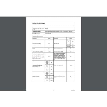 Bosch WGA252F0TR A Enerji Sınıfı 10 kg 1200 Devir Çamaşır Makinesi 7