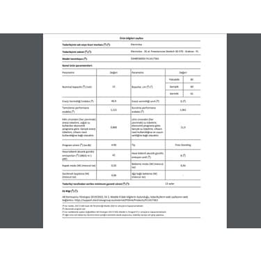 Electrolux ESM89300SX D Enerji Sınıfı 8 Programlı 14 Kişilik Bulaşık Makinesi Inox 4