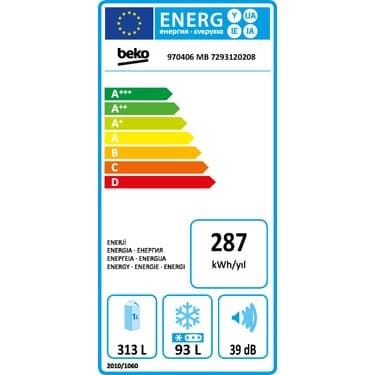 Beko 970406 MB No Frost Beyaz Tezgah Seviyesi Buzdolabı 130 L 5