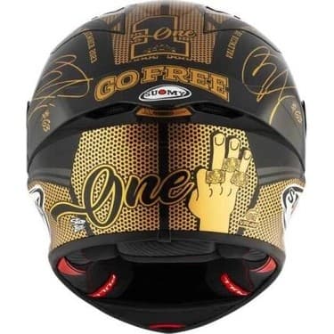 Suomy S1-Xr Gp Kask Pecco World Champıon 2023 Golden Lımıted Edıtıon 5