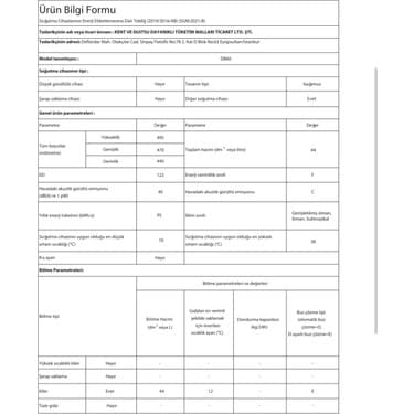 Dijitsu DB60 Minibar Mini Buzdolabı Kompresörlü Camlı 60LT 3