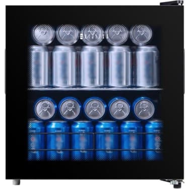 Dijitsu DB60 Minibar Mini Buzdolabı Kompresörlü Camlı 60LT 5