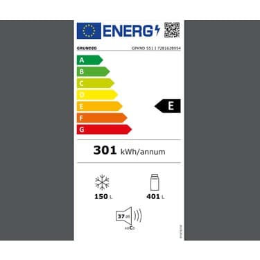 Grundig Grundıg Gpknd 551 I E Enerji Sınıfı 551L Duo No-Frost Kombi Buzdolabı 7