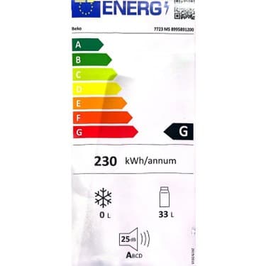 Beko 7723 MS 33 Lt No Frost Minibar, Mini Buzdolabı 3