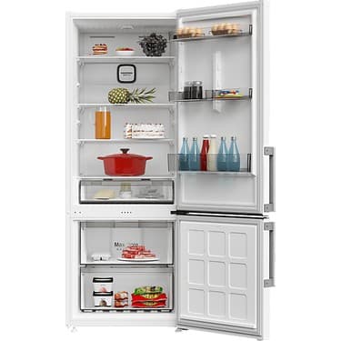 Grundig GNKNE 477 E Duo-No Frost Beyaz Buzdolabı, 477 L, Alttan Donduruculu 3