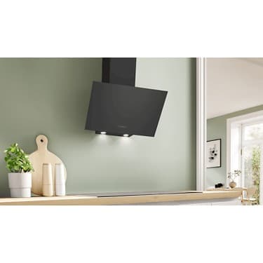 Bosch DWK64PJ60T Duvar Tipi Davlumbaz Yüksek Emiş Gücü 690 m3/sa Siyah Renk 5