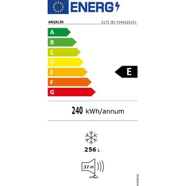 Arçelik 2172 Jeı Çekmeceli Derin Dondurucu Inoks 4
