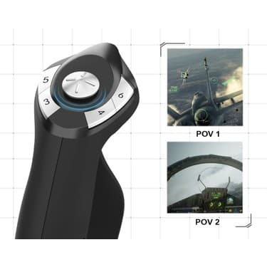 Ural Teknik Pxn 2119 Pro Uçuş Simülatör Joystick Kontrolcü Ps4/pc/xbox One 2