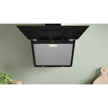 Bosch DWK66PJ60T Eğimli Davlumbaz Duvar Tipi Siyah Renk 60 cm 700 m3/sa Yüksek Emiş Gücü 4