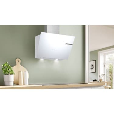 Bosch DWK66PJ20T Ankastre Davlumbaz Duvar Tipi Beyaz Eğimli Tasarım 60 cm 3