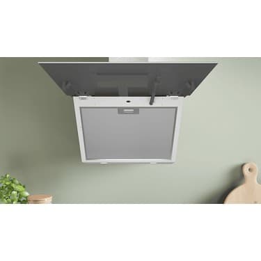 Bosch DWK66PJ20T Ankastre Davlumbaz Duvar Tipi Beyaz Eğimli Tasarım 60 cm 4