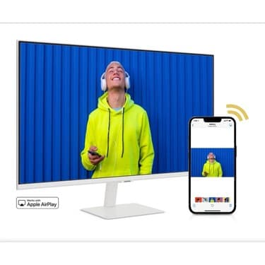 Samsung 27 Inc M5 FHD 60hz 4ms 1920 X 1080 FullHD Smart Slim Monitör TV Siyah 7